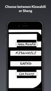 Kiswahili - Sheng Hangman screenshot 5