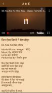 Hindi Film Songs With Lyrics-हिंदी गाने शब्दोकेसाथ screenshot 4