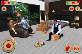Virtual Rent House Search: Família feliz screenshot 5