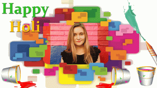 Holi GIF Photo Frame screenshot 2