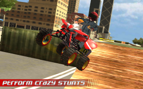 ATV Quad City Bike: Stunt Racing Game screenshot 10