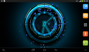 Neon Lights Clock screenshot 0