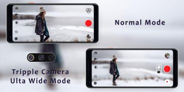 Portrait Mode Video Camera - DSLR HD Triple Camera screenshot 4