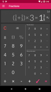Fraksi Kalkulator dengan penyelesaian screenshot 13
