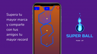 Super Space Ball Push Up screenshot 1