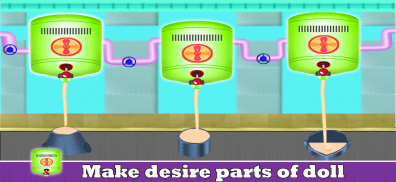 Doll Making Factory - Makeover and Dress up Games screenshot 2