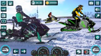 Snow Bike Racing Snocross Game screenshot 4