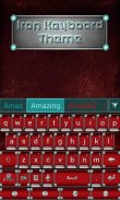 Iron Emoji keyboard Theme screenshot 6