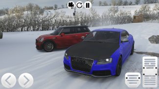 Highway Audi RS5 Simulator screenshot 1