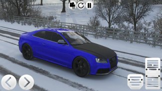 Highway Audi RS5 Simulator screenshot 2