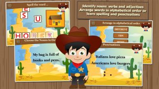 Cowboy Lernspiele Grade 2 screenshot 3