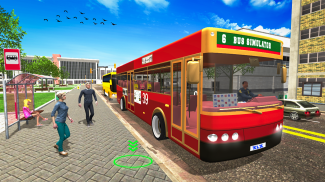 Bus-Simulator-Fahrspiel screenshot 0