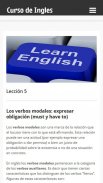 Curso de Inglés GRATIS ! screenshot 1