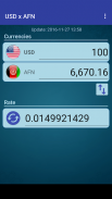 US Dollar to Afghan Afghani screenshot 1