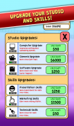 Stickman Tuber Tycoon - Tube Star Idle Clicker screenshot 3