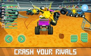 Blocky Derby: Canavarlar Arena screenshot 1