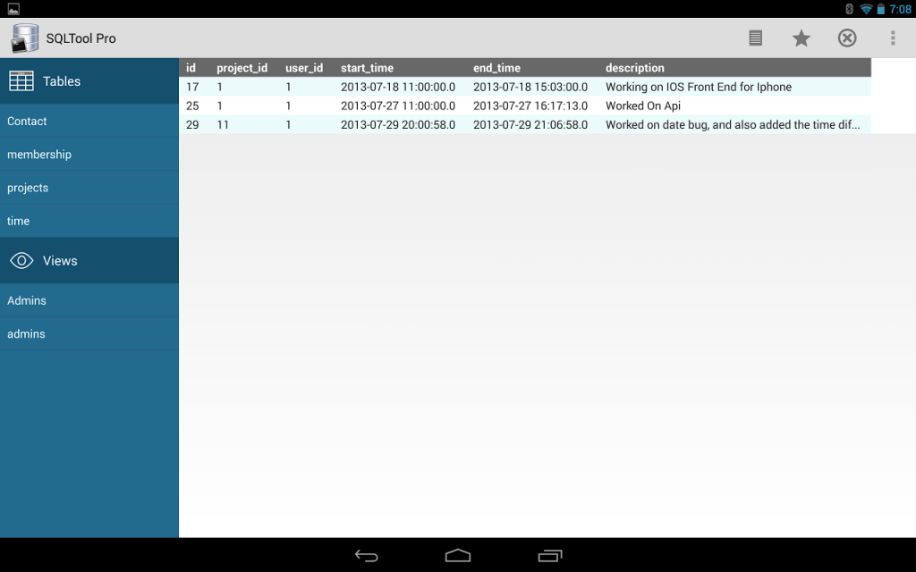 SQLTool Pro Database Editor | Download APK for Android ...