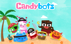 CandyBots 子供 ゲーム 世界 - ABC 123 screenshot 0