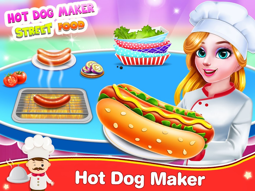 Hot Dog Maker Street Food Игры - Загрузить APK для Android | Aptoide