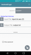AESCrypt for Android (AndroidC screenshot 2