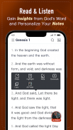 Holy Bible, KJV Bible + Audio screenshot 4