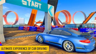 Mega Ramp Stunts Car Racing 3D screenshot 8