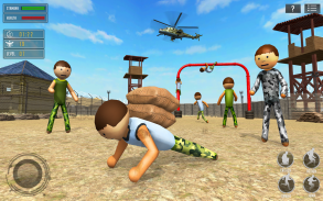 Stickman US Army Training School Stickman Ropehero screenshot 8