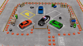 City Traffic Police Car Parking Master screenshot 0