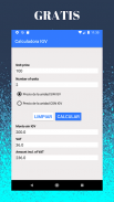 Calculadora IGV Perú - ¿Cual es el IGV? screenshot 0