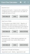 Court Fee Calculator screenshot 3