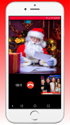 Call you Santa -Video Call from "Santa Claus" screenshot 1