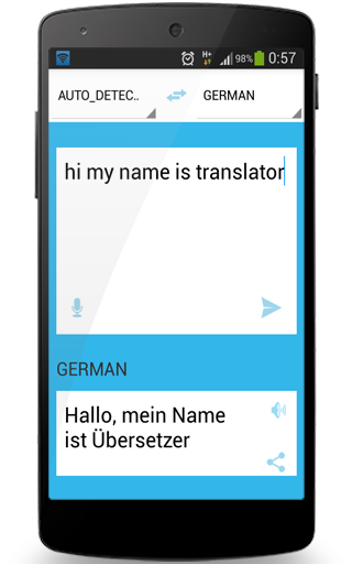 Translate app