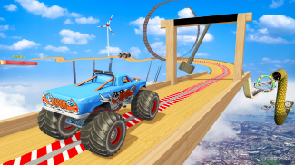 Monster Truck Impossible Tracks Racing- Stunt Game screenshot 4