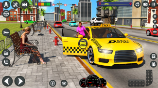 US Taxi Car Driving car games screenshot 2