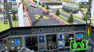Plane Pilot Simulator Car Game screenshot 0