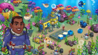 Aquarium Farm: подводный город принцессы русалочки screenshot 4