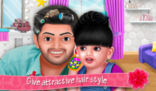 Aadhya's Spa Makeover Day With Daddy screenshot 1