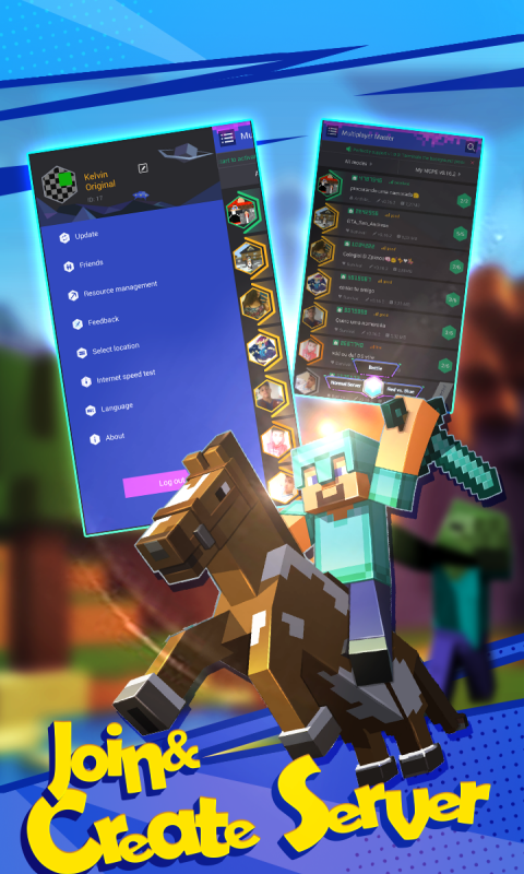 Multiplayer Servers Master APK For MCPE Android 1.12.0, 1.11.1 Download