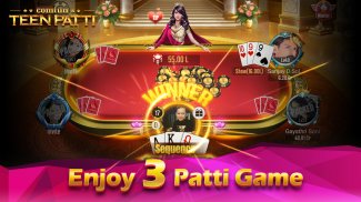 Teen Patti Comfun-3 Patti Flash Card Game Online screenshot 2