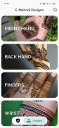 E-Mehndi Designs (HD+) screenshot 2