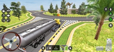 Truck Driving Cargo Truck Game screenshot 0