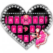 Tema Keyboard Glamour screenshot 6