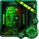 Steampunk Droid Fear Lab Free Icon