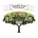 Family Tree Made Simple Icon