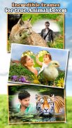 🐅 Animal Picture Frames 🐈 Nature Photo Editor screenshot 1