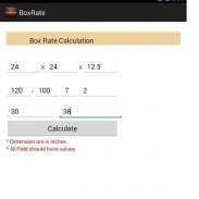 Corrugated Box Rate screenshot 3