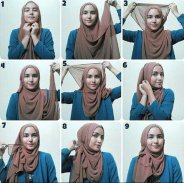 Simple Hijab Tutorial screenshot 4