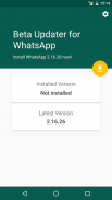 Beta Whatsapp atualizações screenshot 4