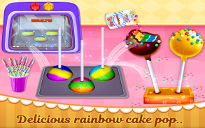 Rainbow Cake Pop Maker screenshot 2
