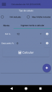 Calculadora de IVA (Ecuador) screenshot 0